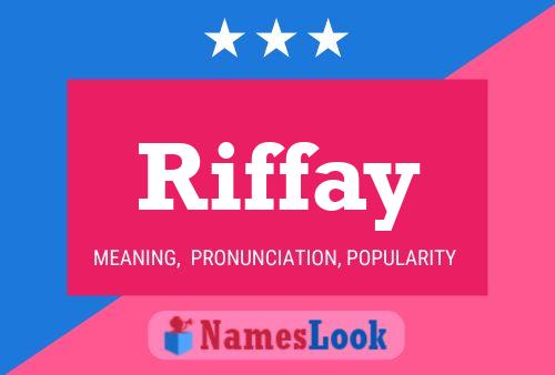 Riffay Name Poster