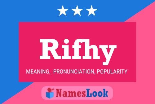 Rifhy Name Poster