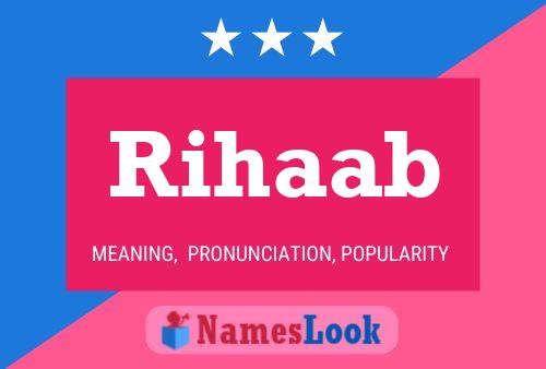 Rihaab Name Poster