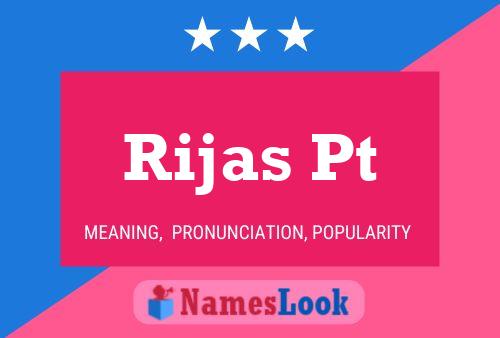 Rijas Pt Name Poster