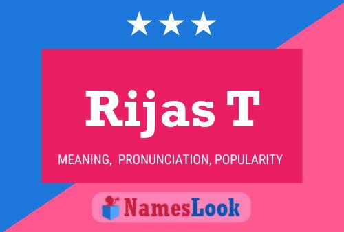 Rijas T Name Poster