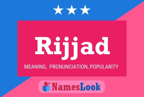 Rijjad Name Poster