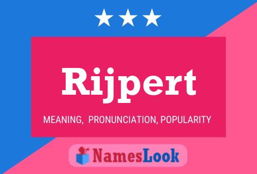 Rijpert Name Poster