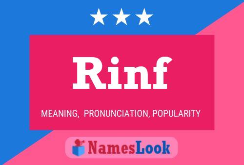 Rinf Name Poster