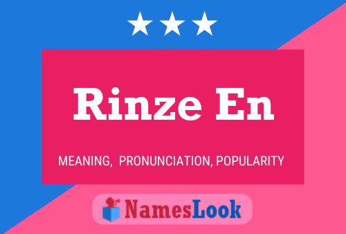 Rinze En Name Poster