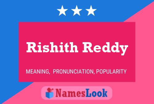 Rishith Reddy Name Poster