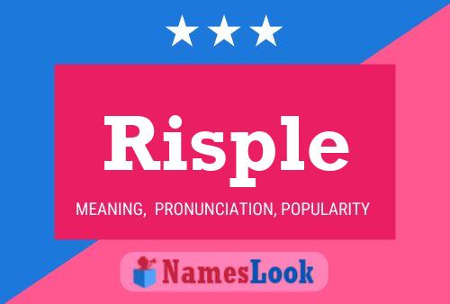 Risple Name Poster