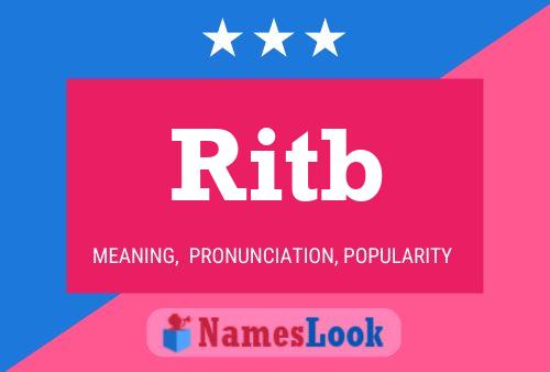 Ritb Name Poster