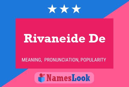 Rivaneide De Name Poster