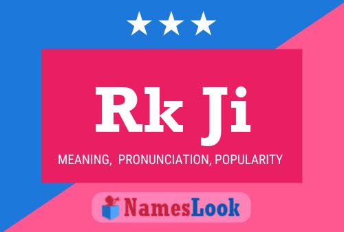 Rk Ji Name Poster