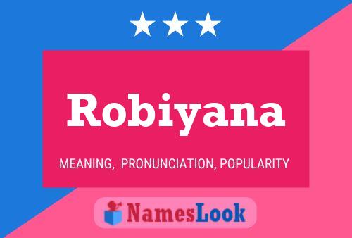 Robiyana Name Poster