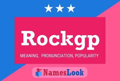 Rockgp Name Poster