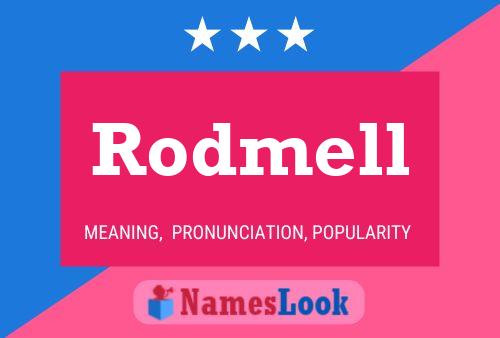 Rodmell Name Poster