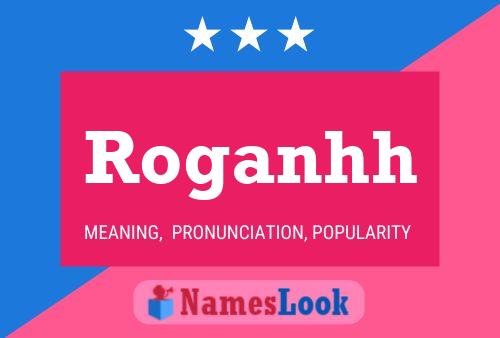 Roganhh Name Poster