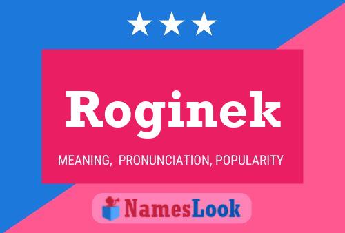 Roginek Name Poster