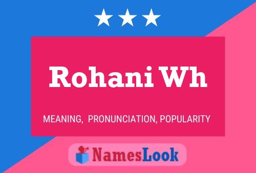 Rohani Wh Name Poster