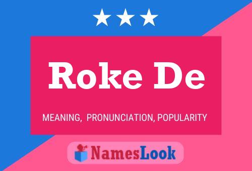 Roke De Name Poster