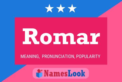 Romar Name Poster