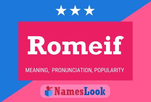 Romeif Name Poster