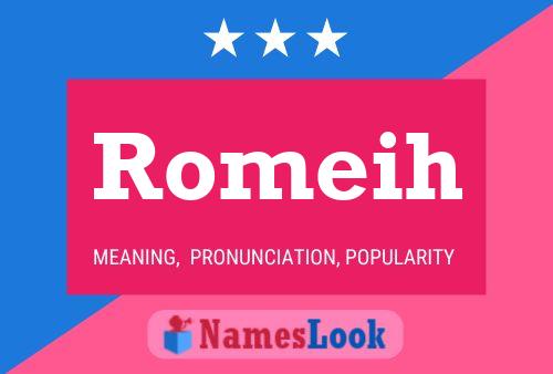 Romeih Name Poster