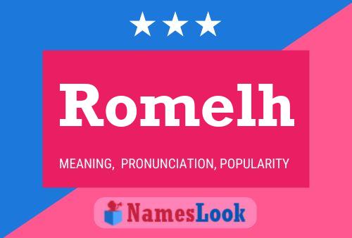 Romelh Name Poster