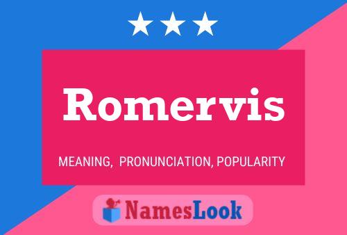 Romervis Name Poster