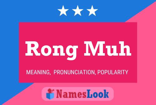 Rong Muh Name Poster