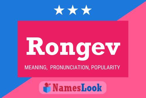 Rongev Name Poster