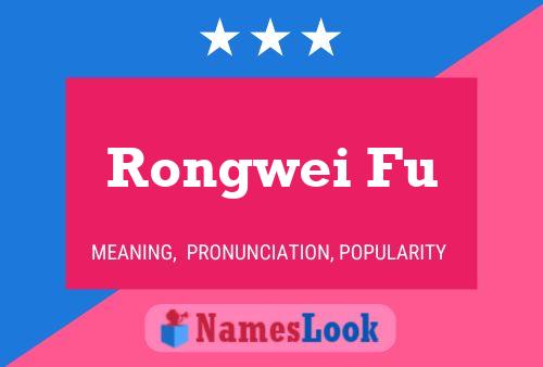 Rongwei Fu Name Poster