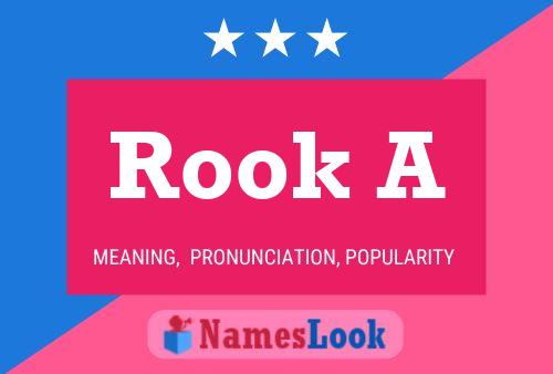 Rook A Name Poster