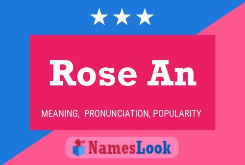 Rose An Name Poster