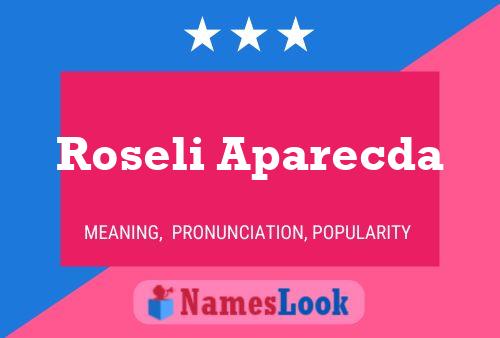 Roseli Aparecda Name Poster