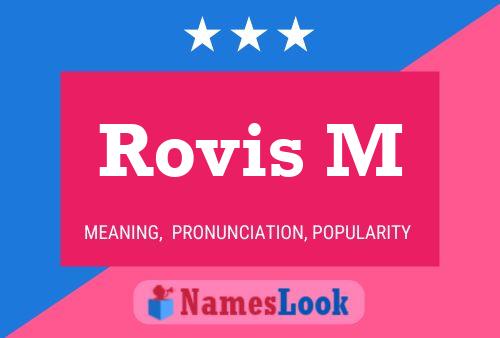 Rovis M Name Poster