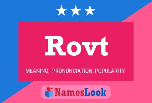 Rovt Name Poster