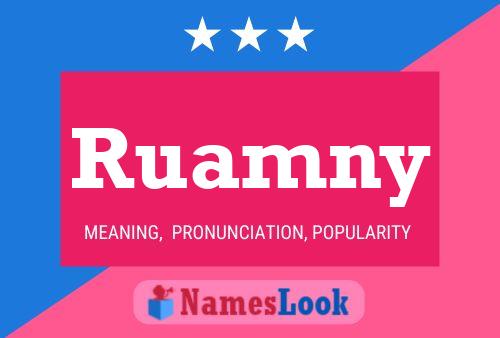 Ruamny Name Poster