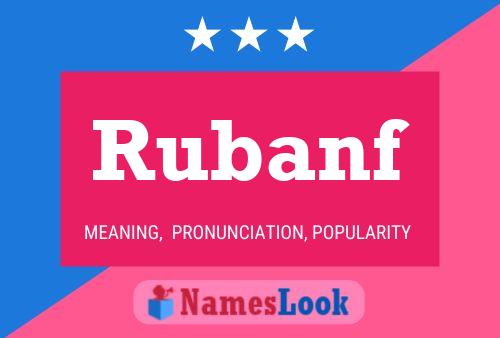 Rubanf Name Poster