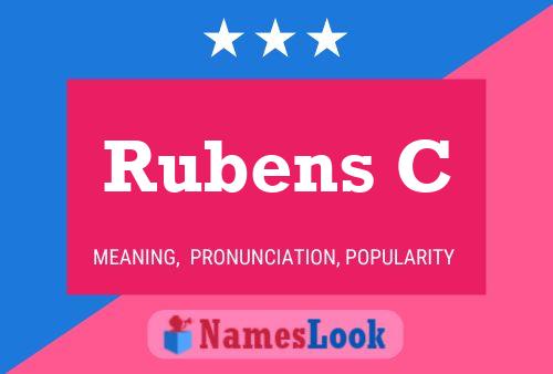 Rubens C Name Poster