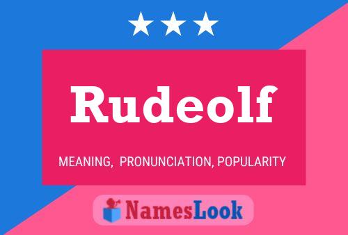 Rudeolf Name Poster