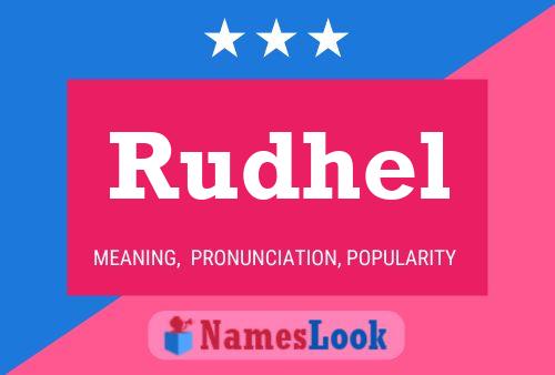 Rudhel Name Poster