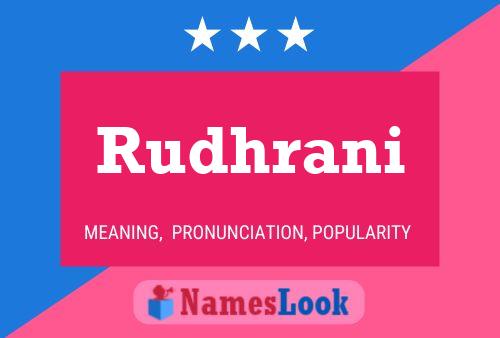 Rudhrani Name Poster