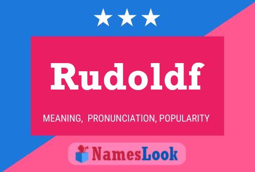 Rudoldf Name Poster