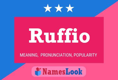 Ruffio Name Poster