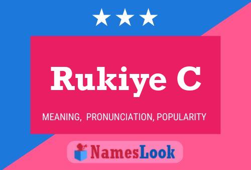 Rukiye C Name Poster