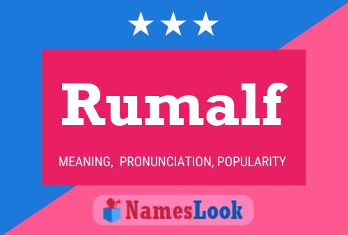 Rumalf Name Poster