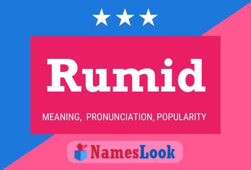 Rumid Name Poster