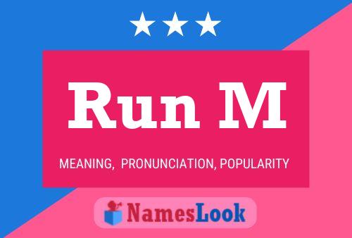 Run M Name Poster