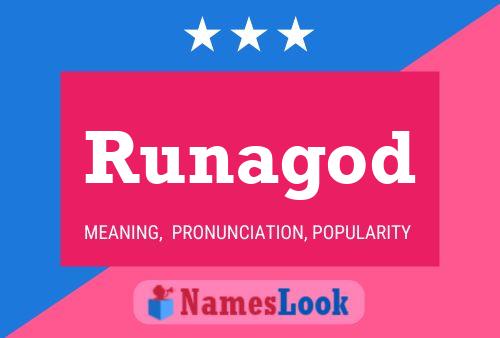 Runagod Name Poster