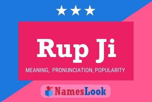 Rup Ji Name Poster