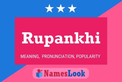 Rupankhi Name Poster