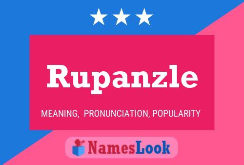 Rupanzle Name Poster